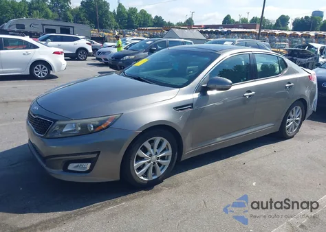 2015 Kia Optima Ex z USA, uszkodzony, nr VIN 5XXGN4A78FG450859